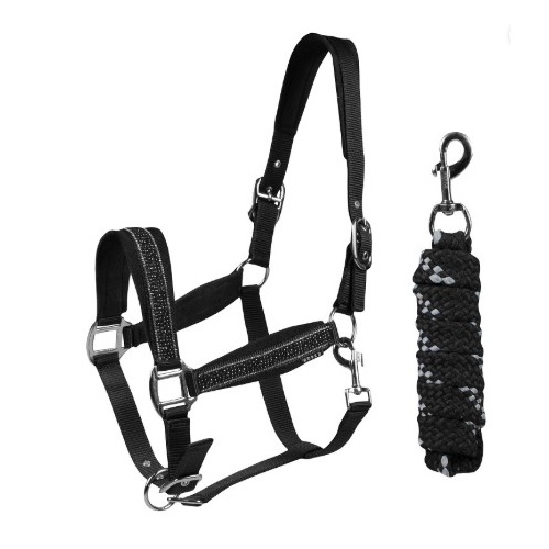 Horka Crystals and Pearls Halter Set