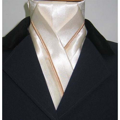 Plain Pretied Satin Stock (Single Pipe)