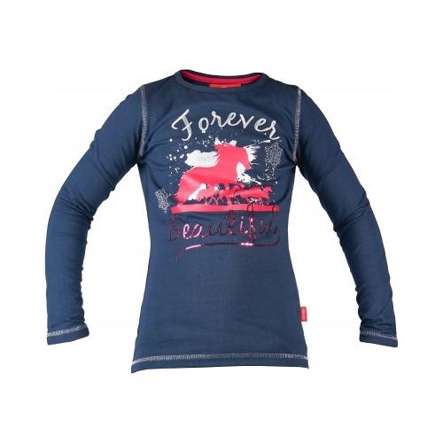 Red Horse Flash Long Sleeved T-Shirt