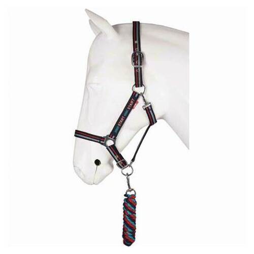 Red Horse Start Riding Halter Set