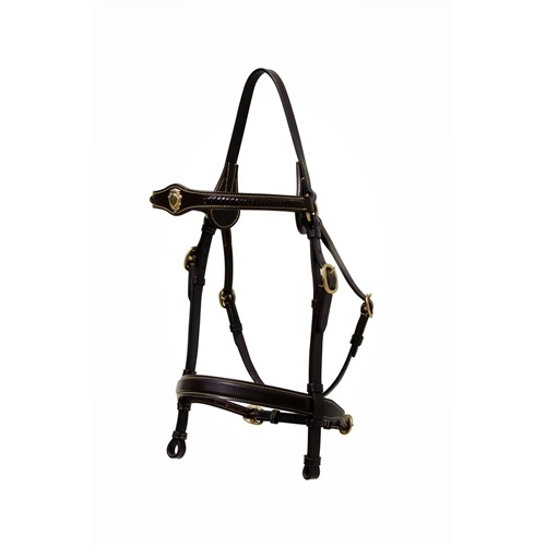 WHE Aust Stock Horse Bridle Noseband
