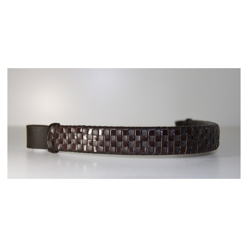 WHE Hunter Chequered Woven Browband