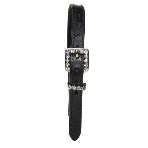 WHE Bling Stitched Spur Straps with Crystals
