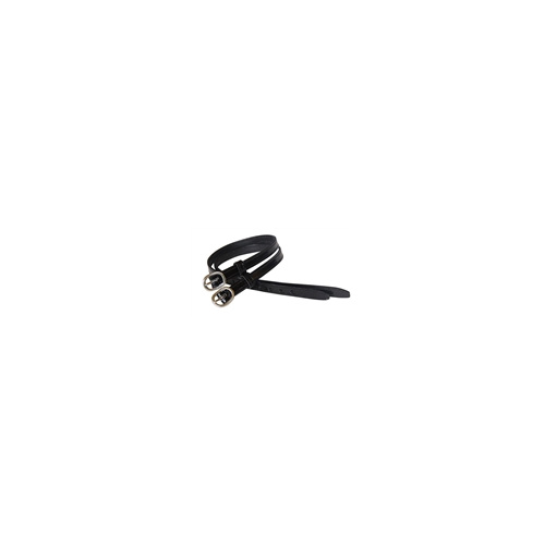 WHE Stitched Patent Leather Spur Straps
